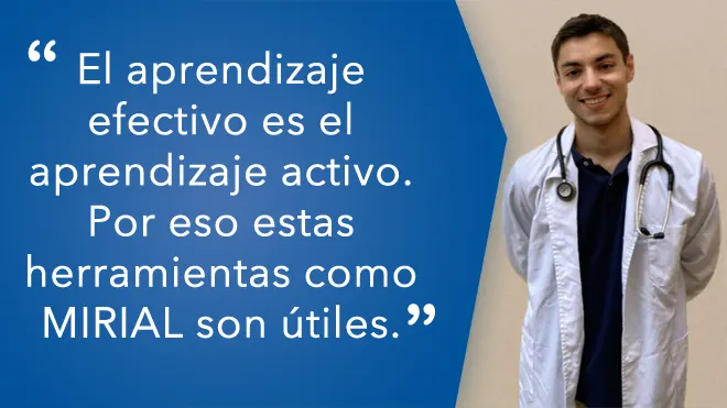 Gonzalo Baquero: 'Soy un gran defensor de la gamificación para aprender, y MIRIAL lo ha conseguido'