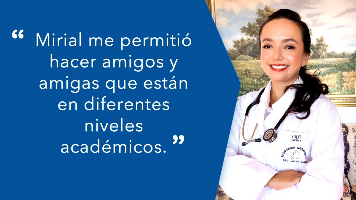Dra. Yulit Y. Mejia Burbano, médico y estudiante del MIR:
