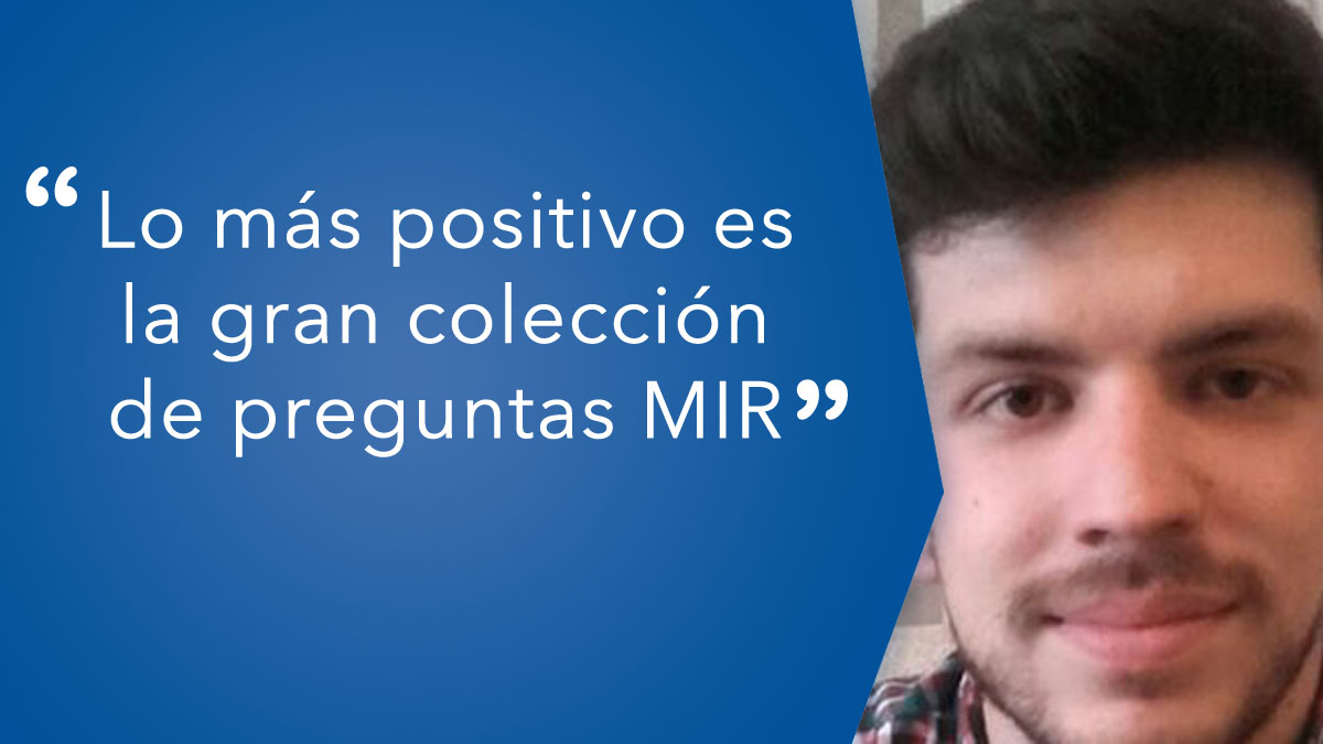 Entrevistamos a Pablo Marcos, usuario de MIRIAL que en breve se presentará al examen MIR